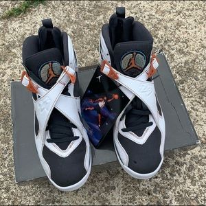 Jordan 8 Retro Black toes